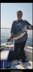 Striped bass fishing in SC
