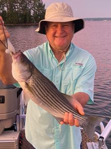 Striped bass caught while fishing in SC