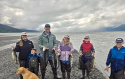 6 people fishing in AK