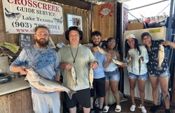 Two striped bass caught in Pottsboro