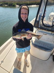 Red Drum – One spot, big smile