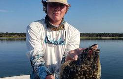 Charleston Fishing for Flounder