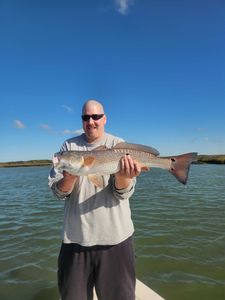 Redfish caught in Mount Pleasant