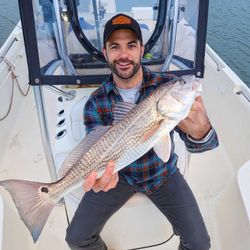 Redfish caught in Mount Pleasant