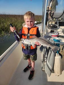 Spotted Weakfish, 21 inches, caught fishing in SC