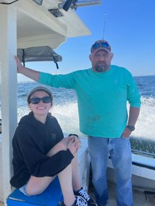 Two people fishing in New Hampshire
