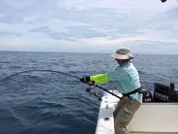 Person fishing in Hampton