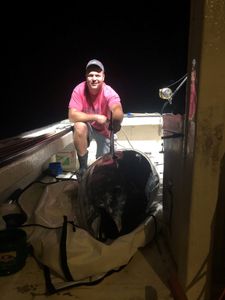 A person fishing in Hampton