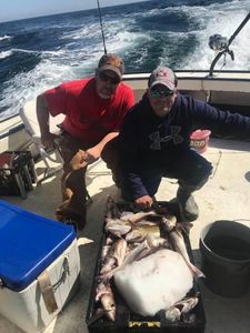 1 fish caught while fishing and hunting in Hampton
