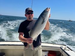 Striped Bass fishing trips in Rye, NH