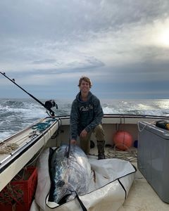One person fishing in Hampton