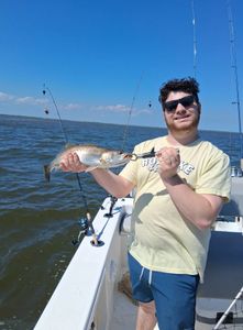 One person fishing in NC