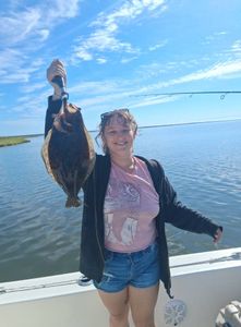 One person fishing in Manteo