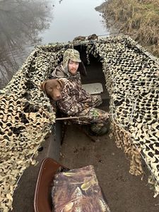 A person fishing in Maine