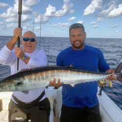 Wahoo fish caught in West Bay