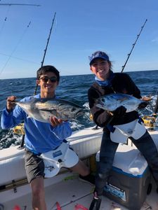 Two anglers fishing in New Jersey
