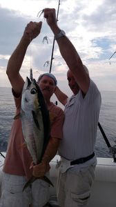 Blackfin tuna fish caught in Forked River