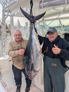 Anglers enjoy fishing trip on the water in Forked River
