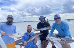 4 anglers fishing in Fort Pierce