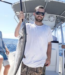 Catch of the day: One king mackerel, fishing in Fort Pierce