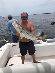 Snook fish caught by angler in Fort Pierce
