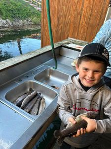 Angler enjoying the great outdoors in Branson