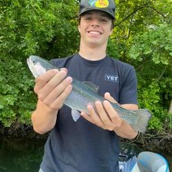 Angler with a fish in MO