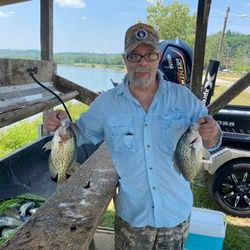 Two small fishing catches in Branson
