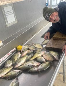 A photo of a fishing trip in Branson.