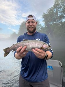 Rainbow trout caught while fishing in MO