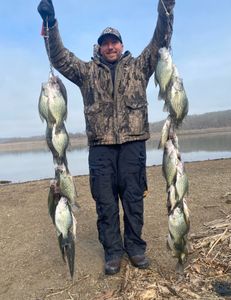Crappie fish caught on fishing trip in MO