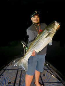 A person fishing in Missouri