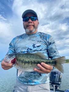 Angler with a 19-inch fish in Branson