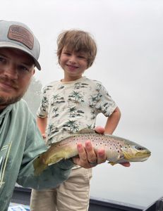 Caught a beautiful 18-inch sea trout while fishing in MO