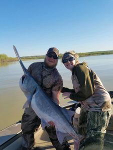 Landing big catches on the Missouri River! 