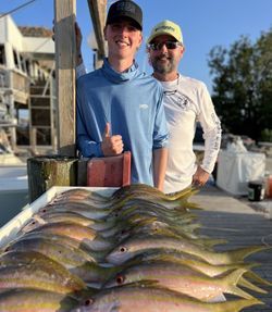 Two anglers fishing in Florida with 'best' and 'great' SEO keywords