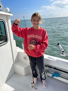 An angler fishing in Florida on a fishing tour