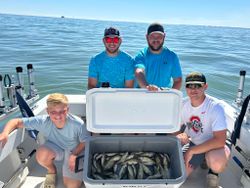 Four anglers fishing in Florida
