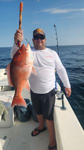 Person fishing in Destin
