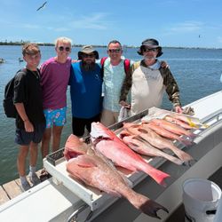 Anglers fishing on the beautiful Florida coast