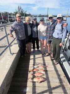 6 anglers fishing in Florida