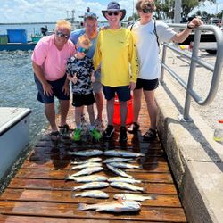 3 fish caught by 5 people in Holmes Beach