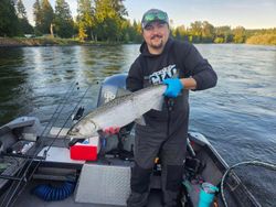 Angler fishing in Toledo