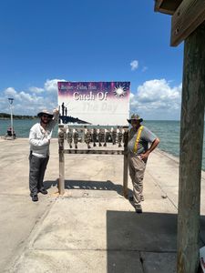 Two anglers fishing in TX