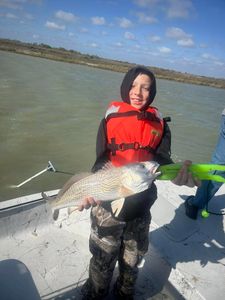 Lone angler fishing in TX