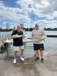 Two anglers fishing in Florida