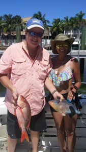 Two anglers fishing in FL