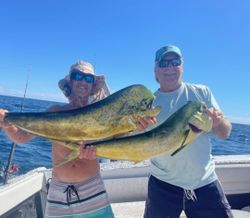 Two people fishing in Florida