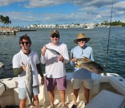 2 fishing rods and 3 people in FL