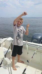 Fisherman caught a 12 inch fish in FL